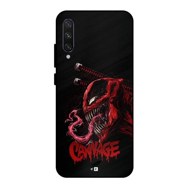 Hybrid Carnage Metal Back Case for Mi A3