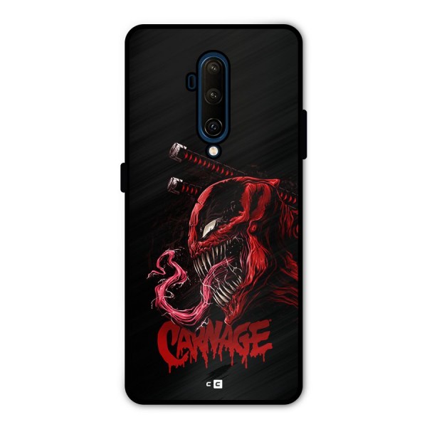 Hybrid Carnage Metal Back Case for OnePlus 7T Pro