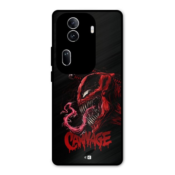 Hybrid Carnage Metal Back Case for Oppo Reno11 Pro 5G