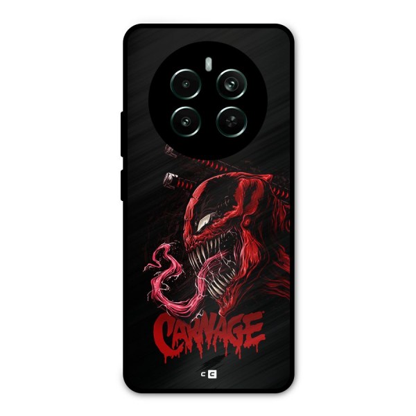 Hybrid Carnage Metal Back Case for Realme 12 Plus