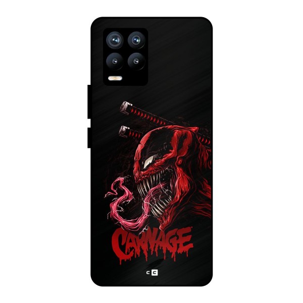 Hybrid Carnage Metal Back Case for Realme 8