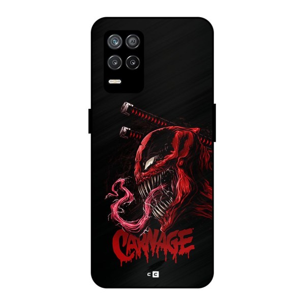 Hybrid Carnage Metal Back Case for Realme 9 5G