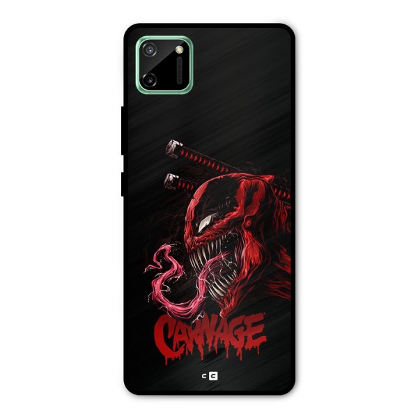 Hybrid Carnage Metal Back Case for Realme C11