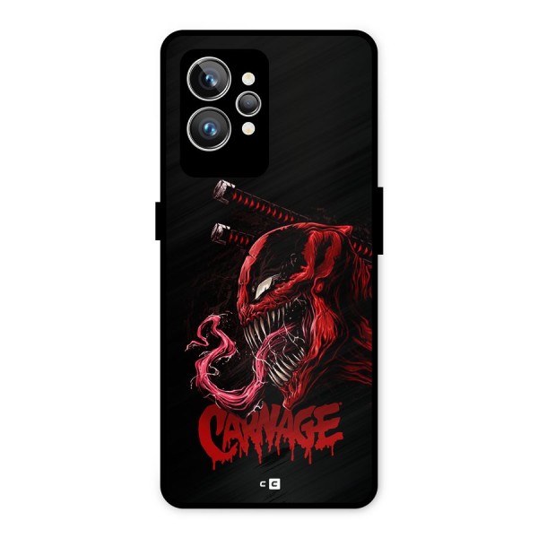 Hybrid Carnage Metal Back Case for Realme GT2 Pro