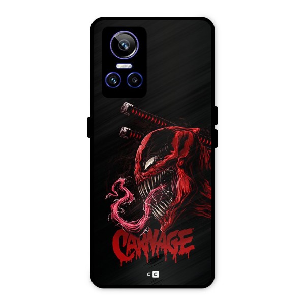 Hybrid Carnage Metal Back Case for Realme GT Neo 3