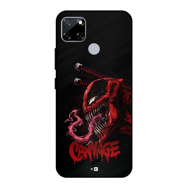 Hybrid Carnage Metal Back Case for Realme Narzo 20