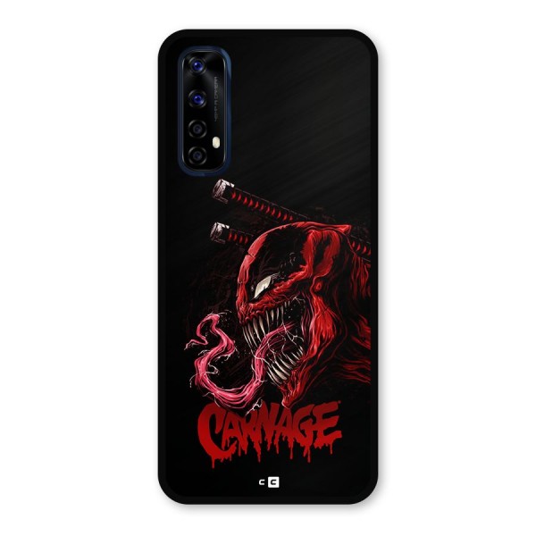 Hybrid Carnage Metal Back Case for Realme Narzo 20 Pro