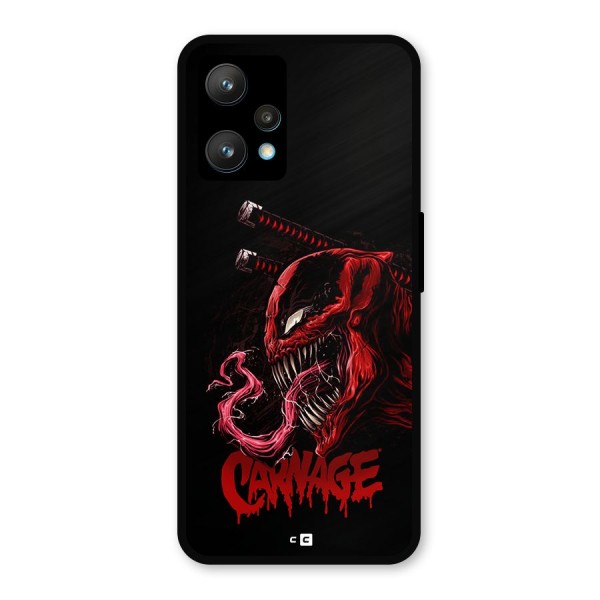 Hybrid Carnage Metal Back Case for Realme Narzo 50 Pro