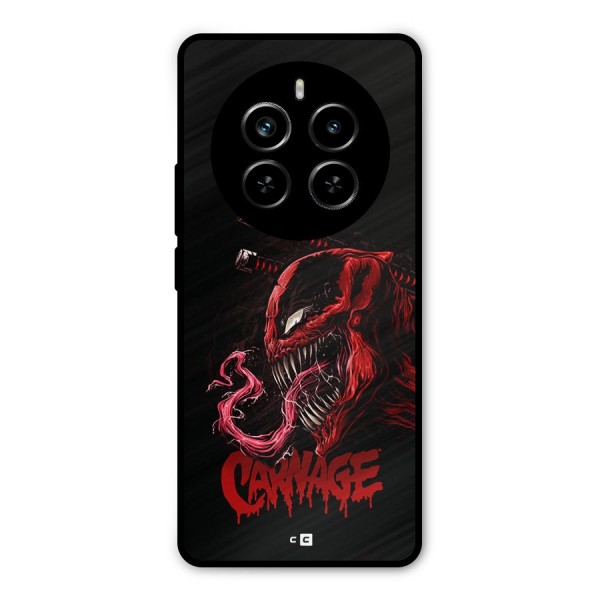 Hybrid Carnage Metal Back Case for Realme P1 Pro