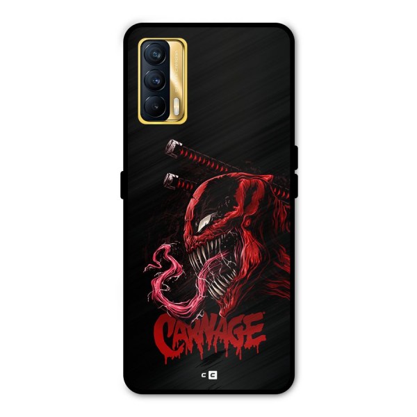 Hybrid Carnage Metal Back Case for Realme X7