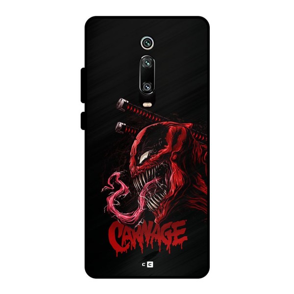 Hybrid Carnage Metal Back Case for Redmi K20 Pro