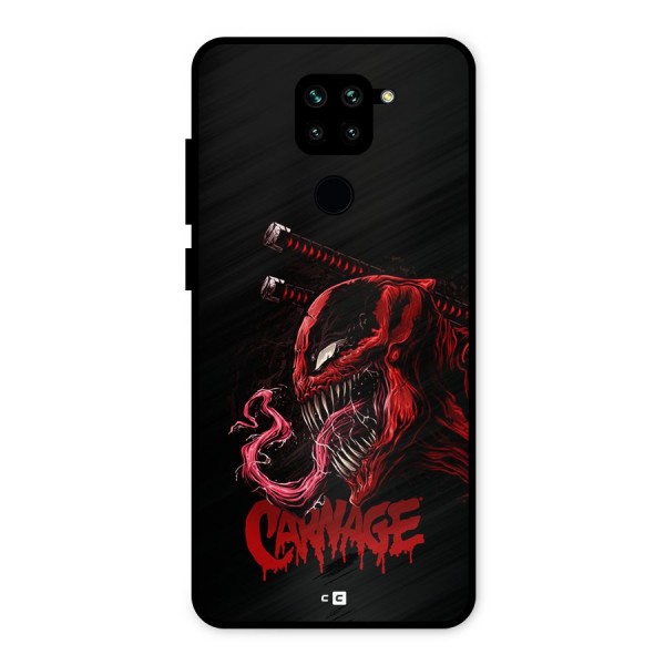 Hybrid Carnage Metal Back Case for Redmi Note 9