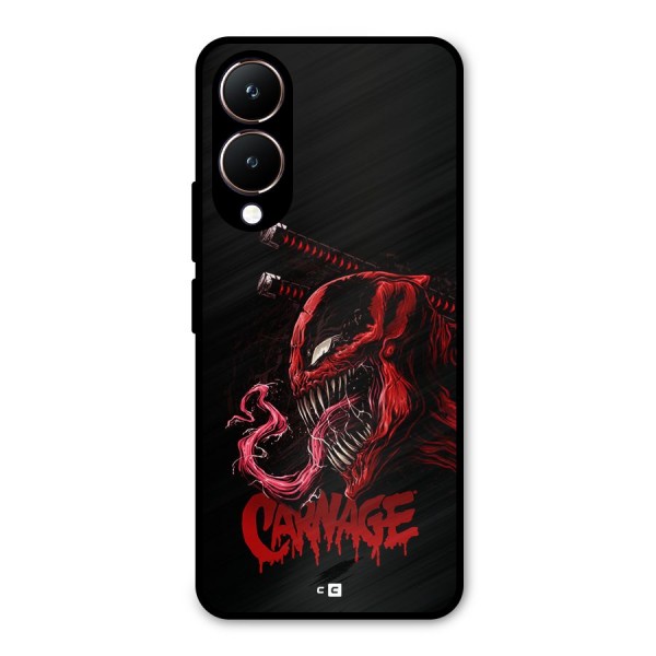 Hybrid Carnage Metal Back Case for Vivo Y28