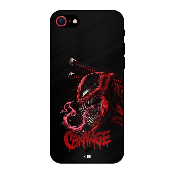 Hybrid Carnage Metal Back Case for iPhone 7