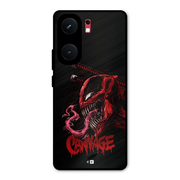 Hybrid Carnage Metal Back Case for iQOO Neo 9 Pro