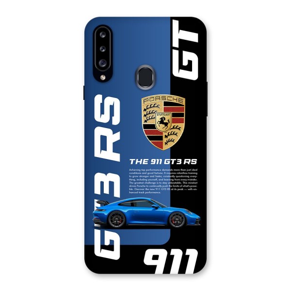 Hyper Car Back Case for Galaxy A20s