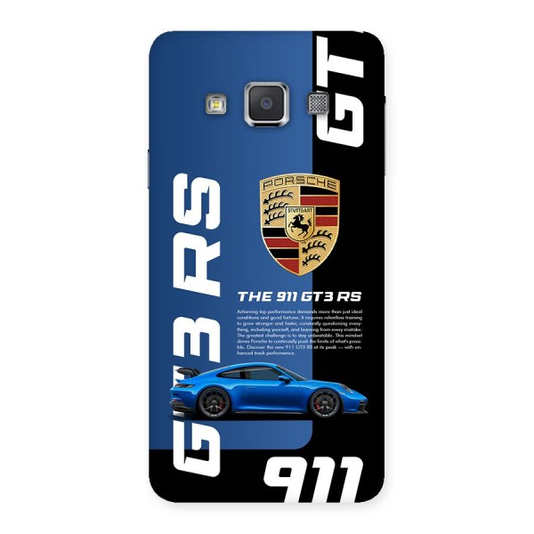 Hyper Car Back Case for Galaxy A3