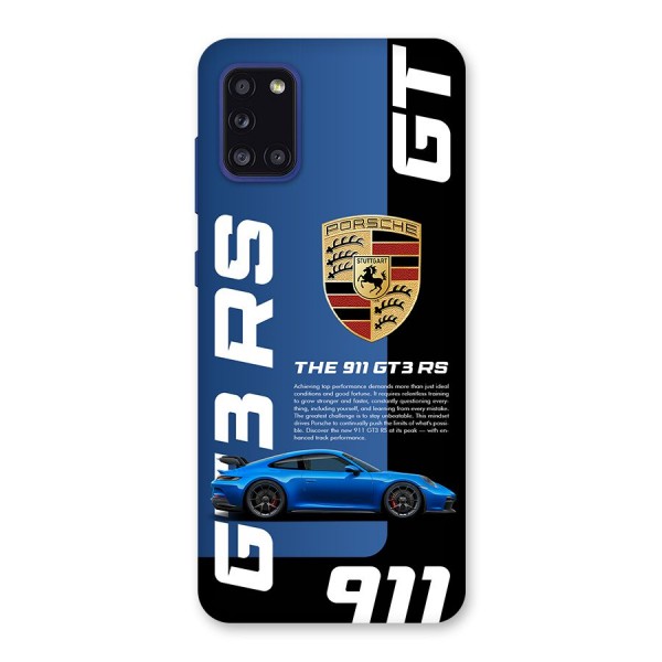 Hyper Car Back Case for Galaxy A31