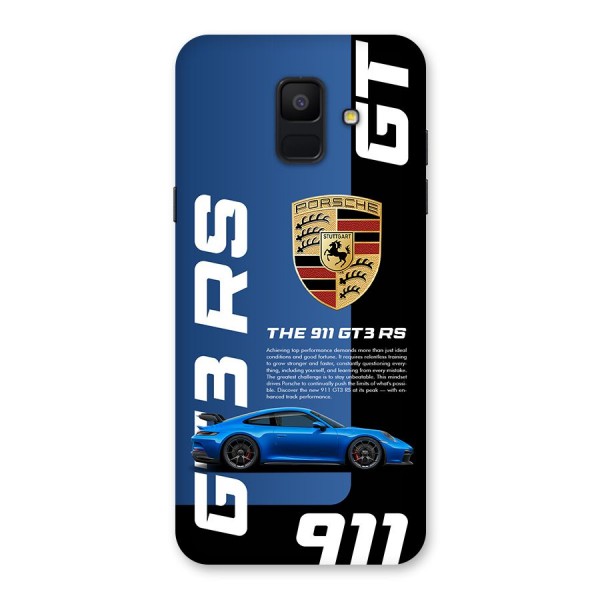 Hyper Car Back Case for Galaxy A6 (2018)