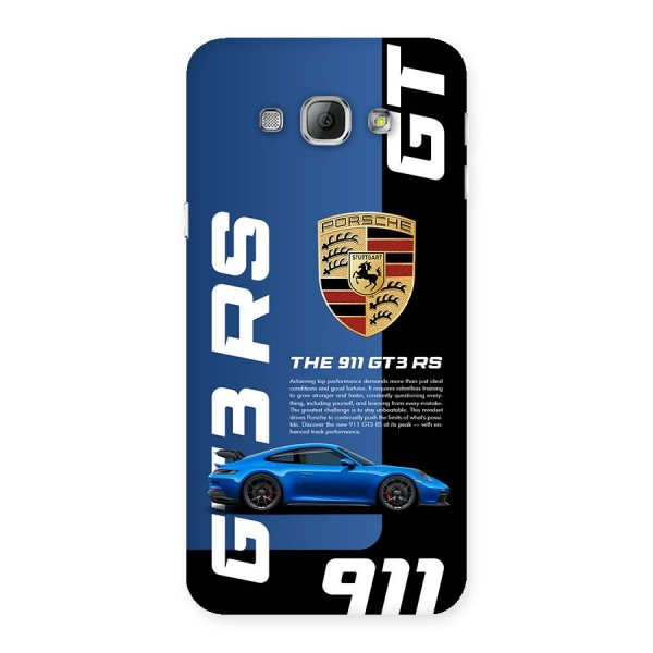 Hyper Car Back Case for Galaxy A8