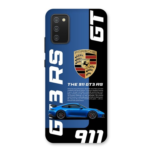 Hyper Car Back Case for Galaxy F02s