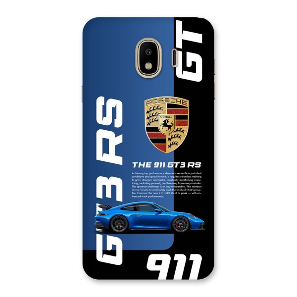 Hyper Car Back Case for Galaxy J4