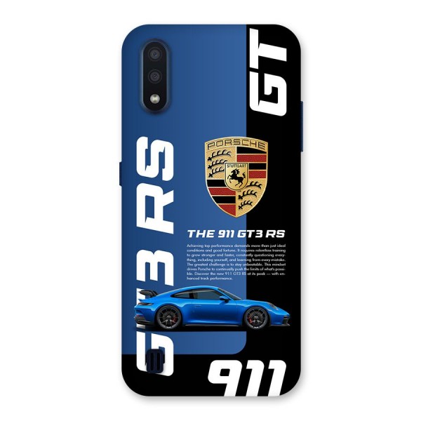 Hyper Car Back Case for Galaxy M01