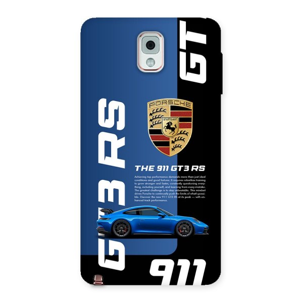 Hyper Car Back Case for Galaxy Note 3