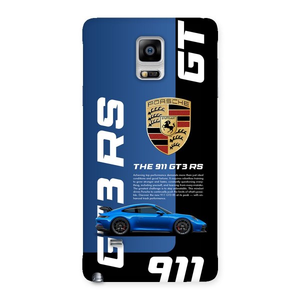 Hyper Car Back Case for Galaxy Note 4