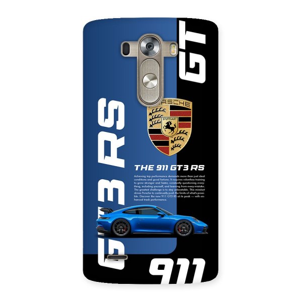 Hyper Car Back Case for LG G3