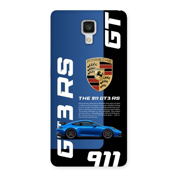 Hyper Car Back Case for Mi4