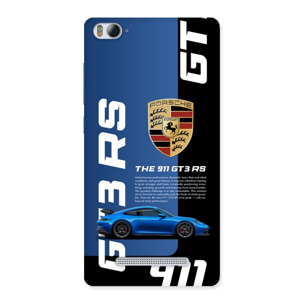 Hyper Car Back Case for Mi4i