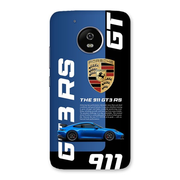 Hyper Car Back Case for Moto G5