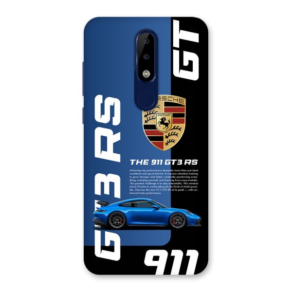 Hyper Car Back Case for Nokia 5.1 Plus