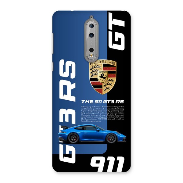 Hyper Car Back Case for Nokia 8