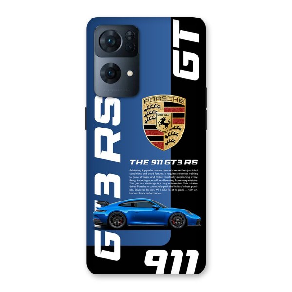 Hyper Car Back Case for Oppo Reno7 Pro 5G