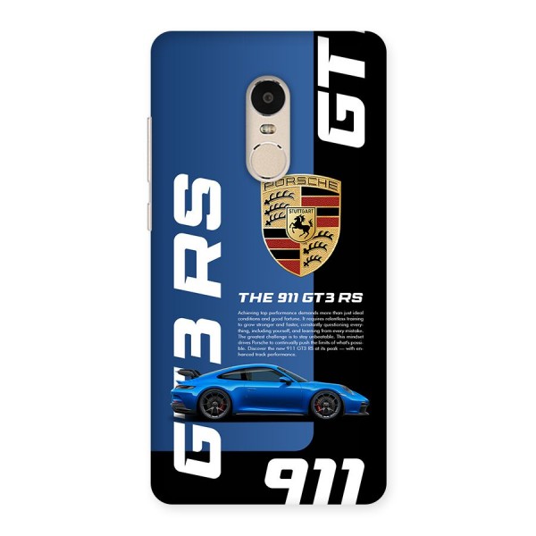 Hyper Car Back Case for Redmi Note 4