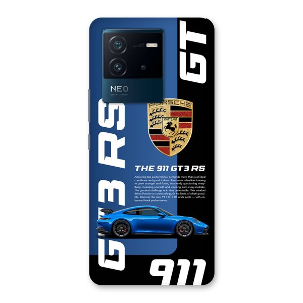 Hyper Car Back Case for Vivo iQOO Neo 6 5G