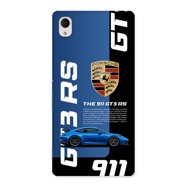 Hyper Car Back Case for Xperia M4 Aqua