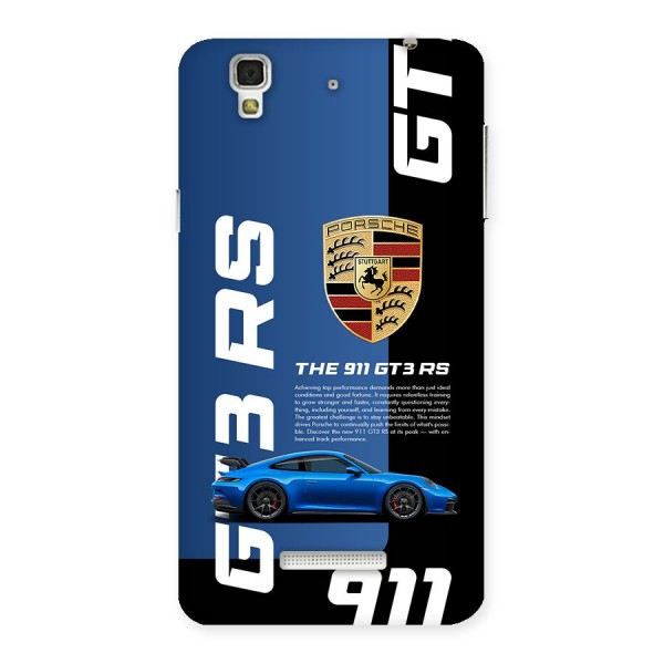 Hyper Car Back Case for YU Yureka Plus