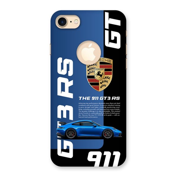 Hyper Car Back Case for iPhone 8 Logo Cut