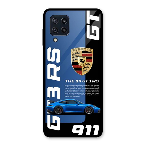 Hyper Car Glass Back Case for Galaxy M32