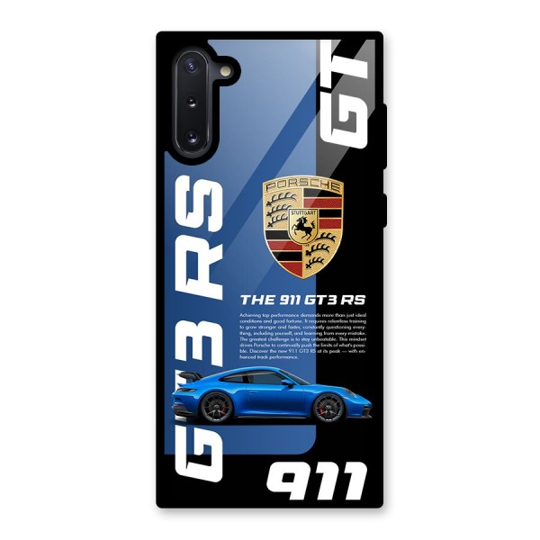 Hyper Car Glass Back Case for Galaxy Note 10