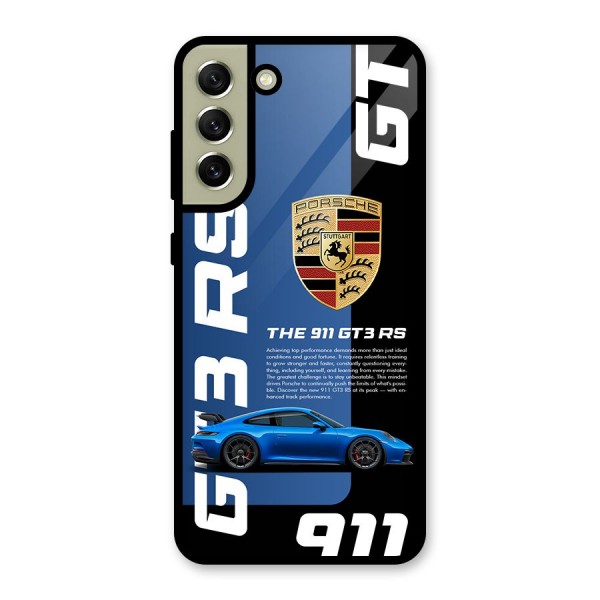 Hyper Car Glass Back Case for Galaxy S21 FE 5G