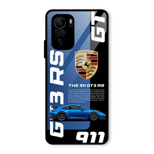 Hyper Car Glass Back Case for Mi 11x