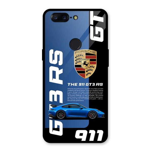 Hyper Car Glass Back Case for OnePlus 5T