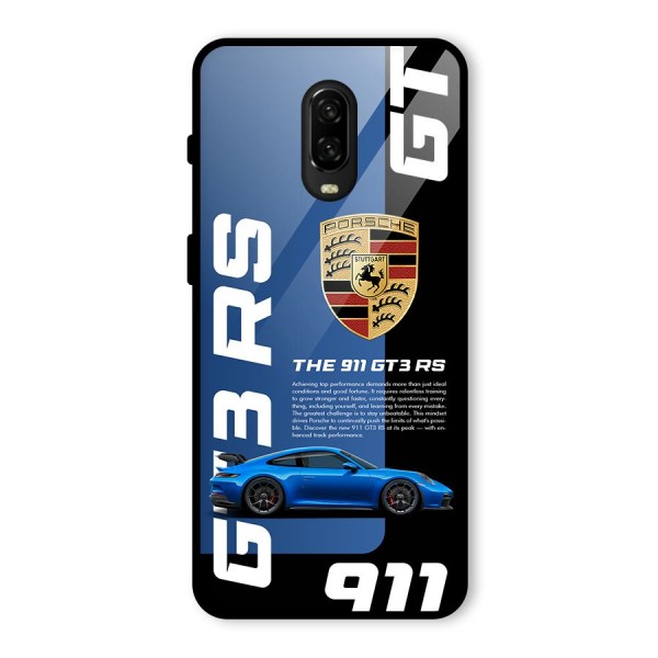 Hyper Car Glass Back Case for OnePlus 6T