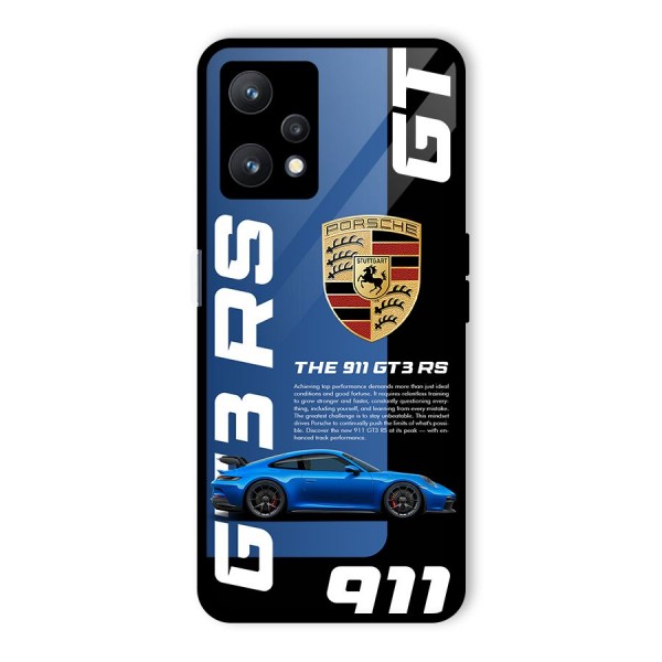 Hyper Car Glass Back Case for Realme 9 Pro 5G