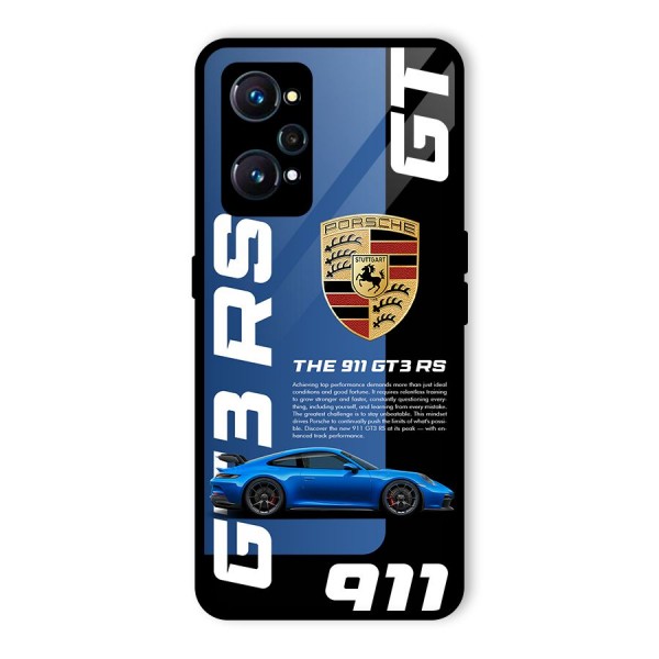 Hyper Car Glass Back Case for Realme GT 2