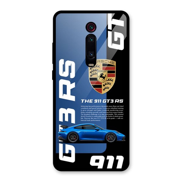 Hyper Car Glass Back Case for Redmi K20 Pro